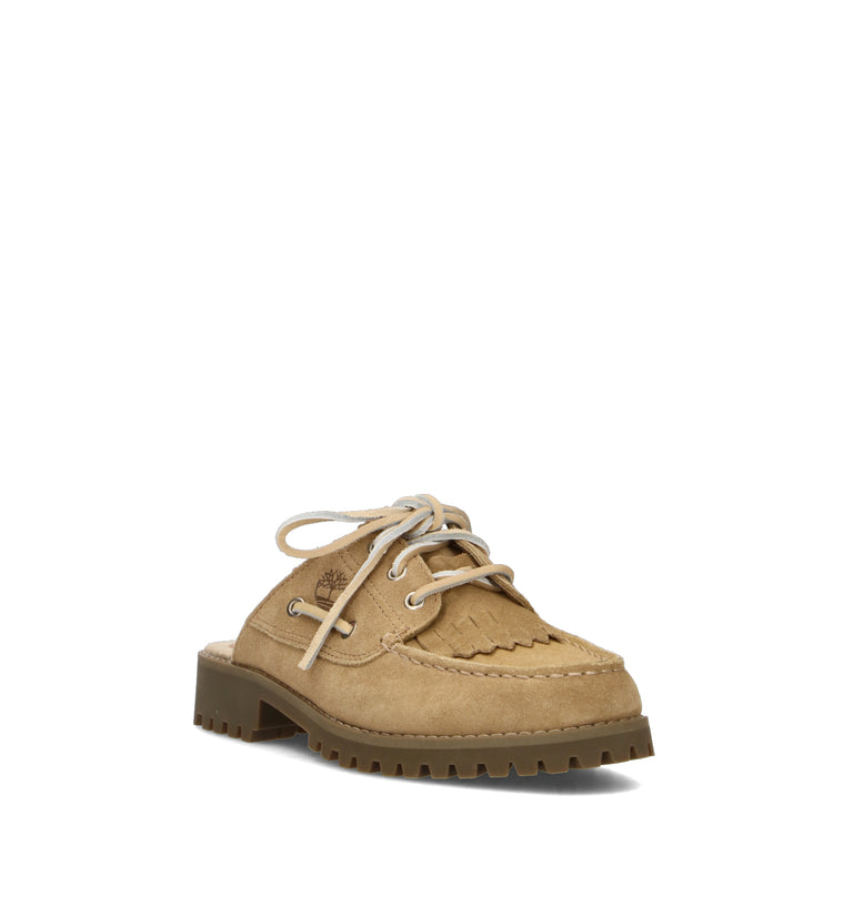 TIMBERLAND Sabot donna beige in suede