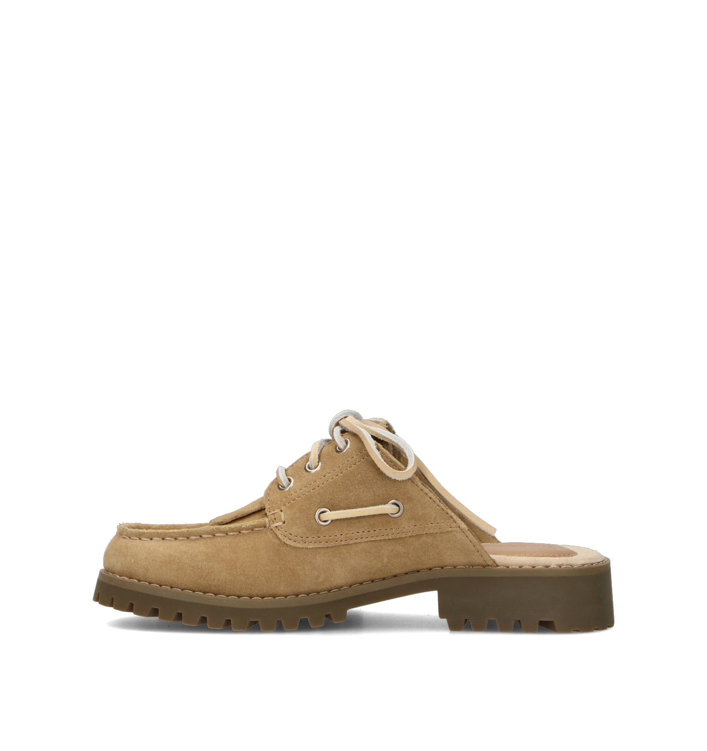 TIMBERLAND Sabot donna beige in suede