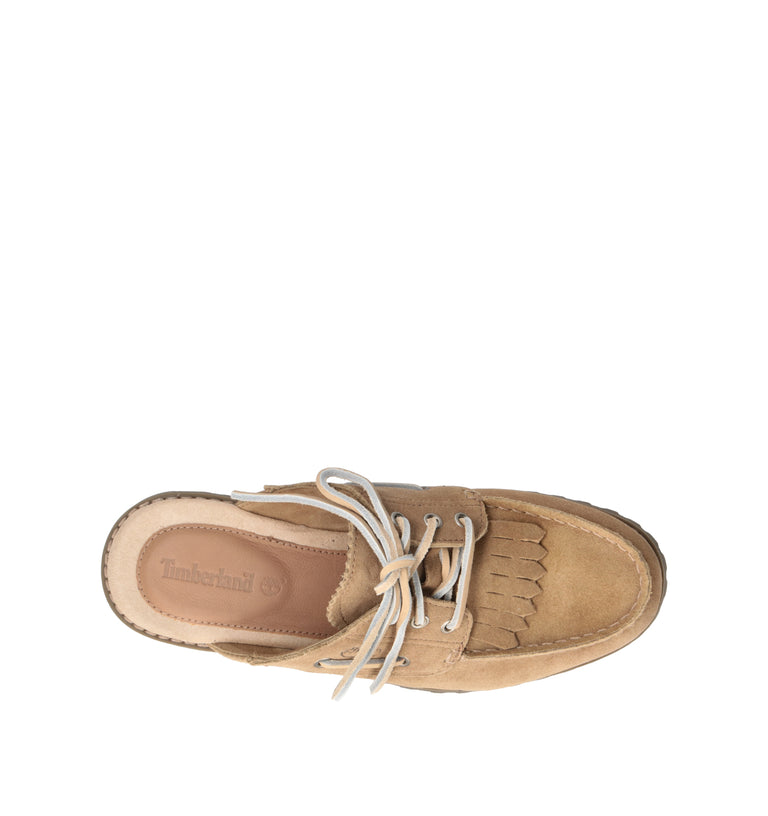 TIMBERLAND Sabot donna beige in suede