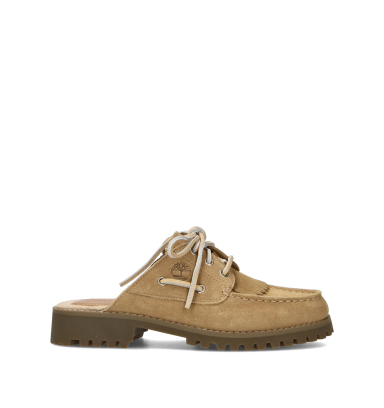 TIMBERLAND Sabot donna beige in suede