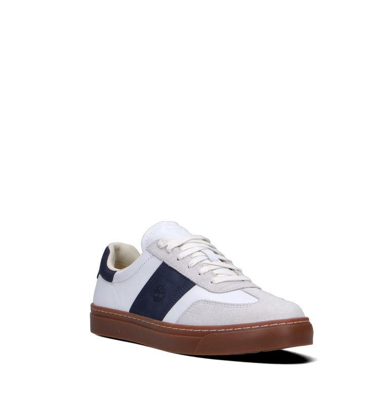 TIMBERLAND Sneaker uomo bianca/blu in pelle