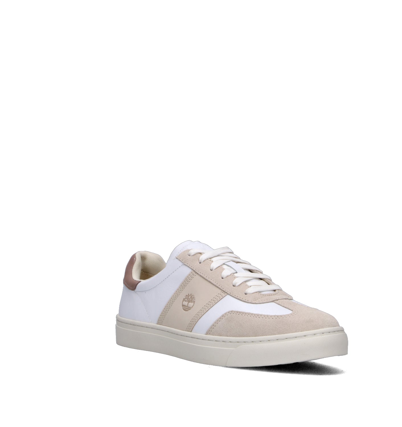 TIMBERLAND Sneaker uomo bianca/beige in pelle
