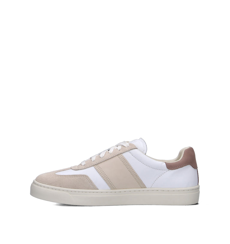 TIMBERLAND Sneaker uomo bianca/beige in pelle