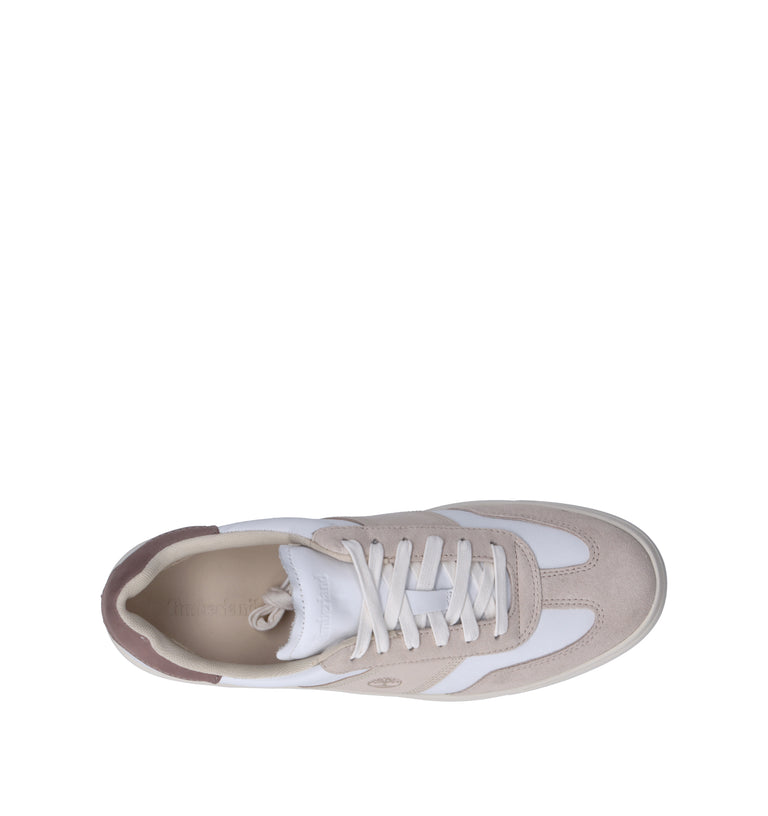 TIMBERLAND Sneaker uomo bianca/beige in pelle