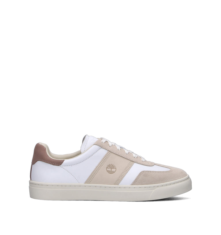TIMBERLAND Sneaker uomo bianca/beige in pelle