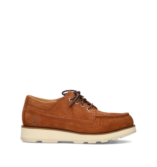 TIMBERLAND Stringata uomo marrone in suede
