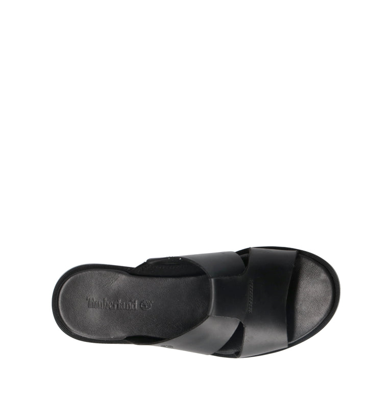TIMBERLAND Ciabatta donna nera in pelle