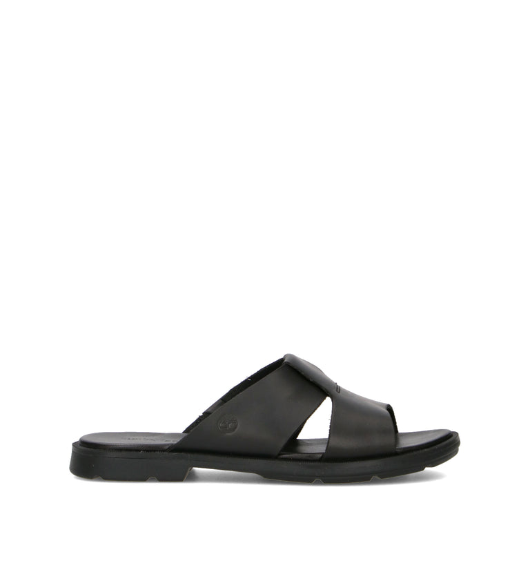 TIMBERLAND Ciabatta donna nera in pelle