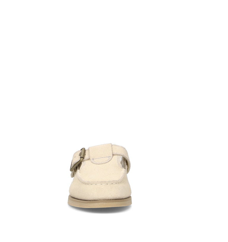 TIMBERLAND Sabot donna beige in suede