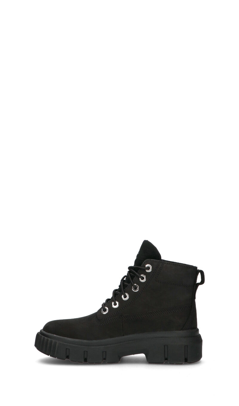 TIMBERLAND Polacco donna nero in nabuk