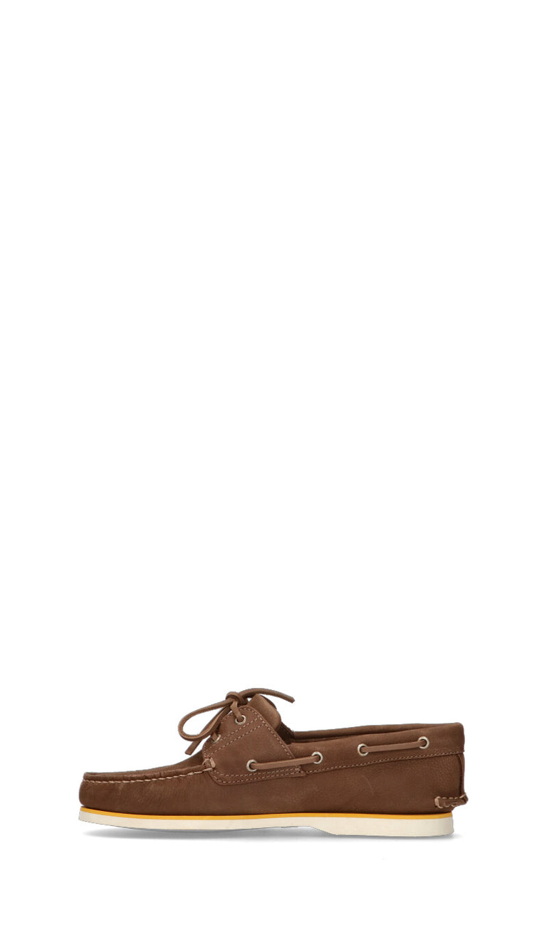 TIMBERLAND Scarpa barca uomo marrone in pelle