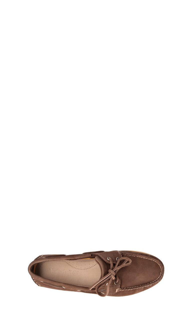 TIMBERLAND Scarpa barca uomo marrone in pelle