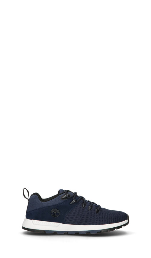 TIMBERLAND Sneaker uomo blu in suede