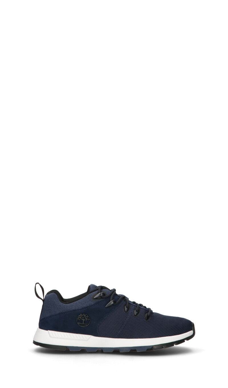TIMBERLAND Sneaker uomo blu in suede