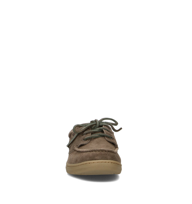 TIMBERLAND Scarpa barca uomo verde in pelle oliva in suede