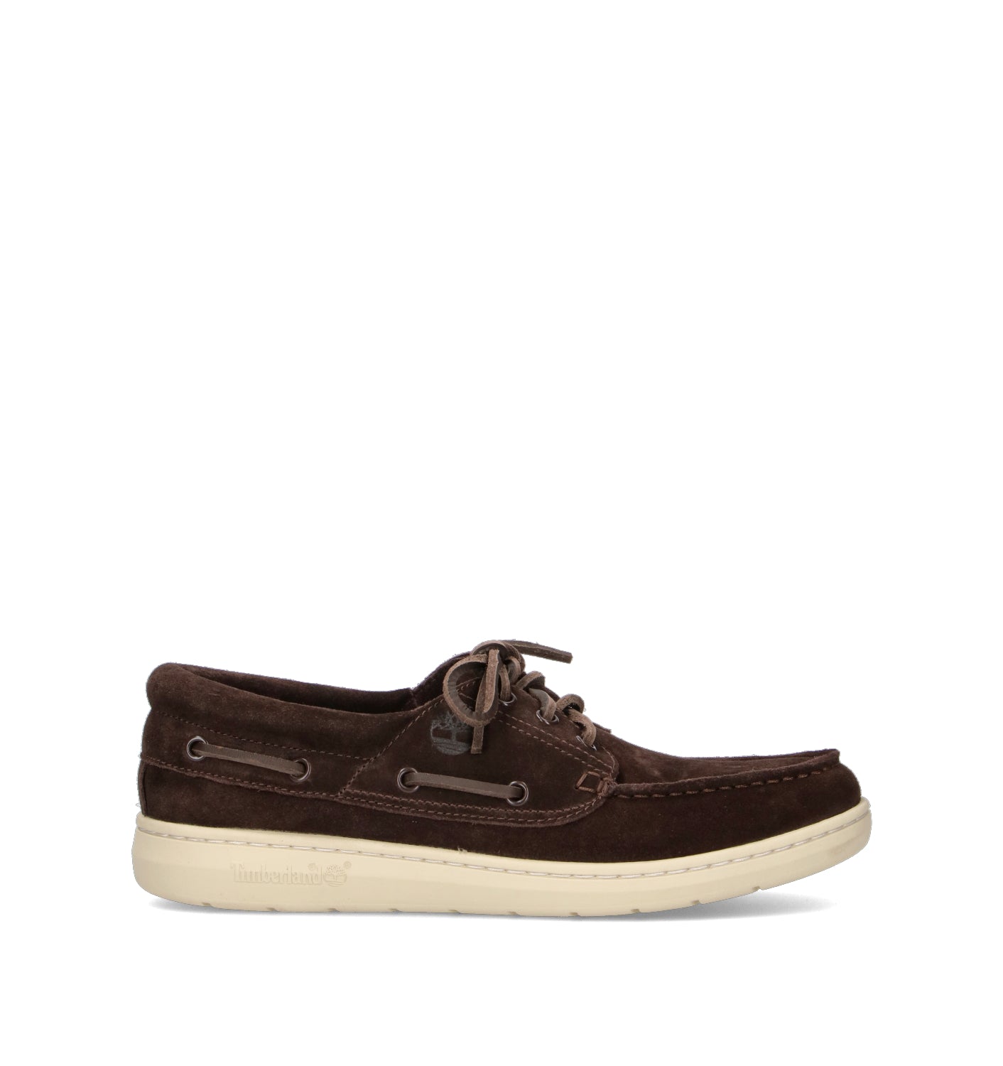 TIMBERLAND Scarpa barca uomo marrone in suede