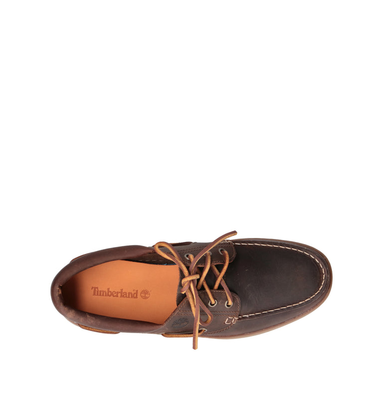 TIMBERLAND Scarpa barca uomo marrone in pelle