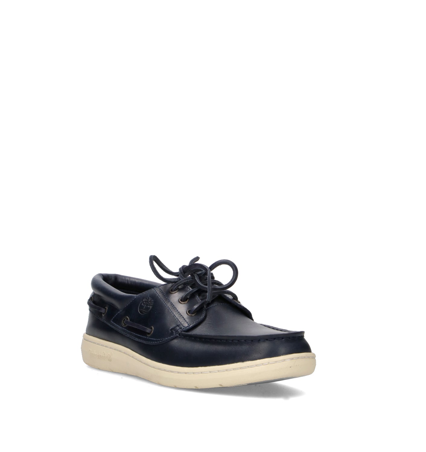 TIMBERLAND Scarpa barca uomo blu in pelle