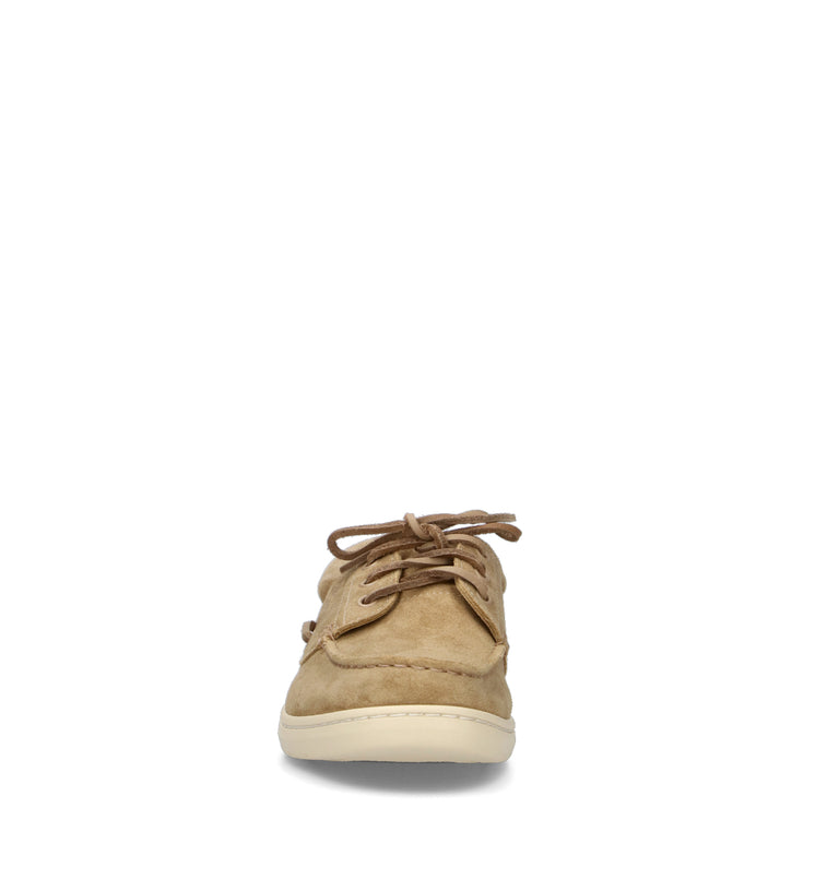 TIMBERLAND Scarpa barca uomo beige in suede