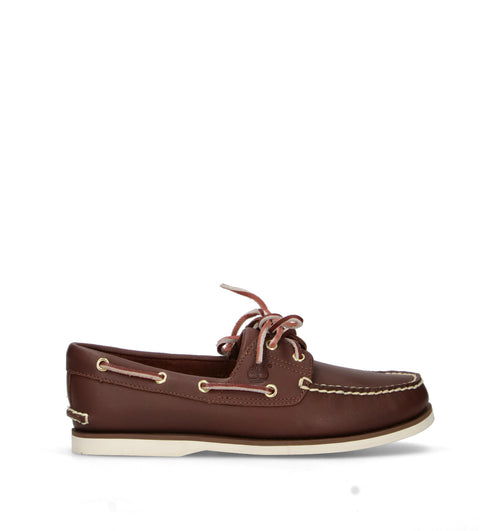 TIMBERLAND Scarpa barca uomo marrone in pelle