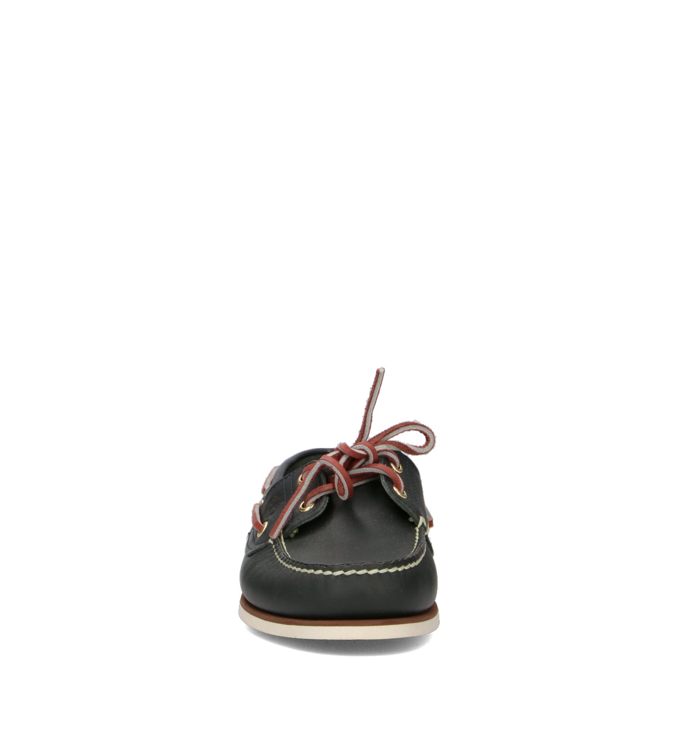 TIMBERLAND Scarpa barca uomo petrolio in pelle