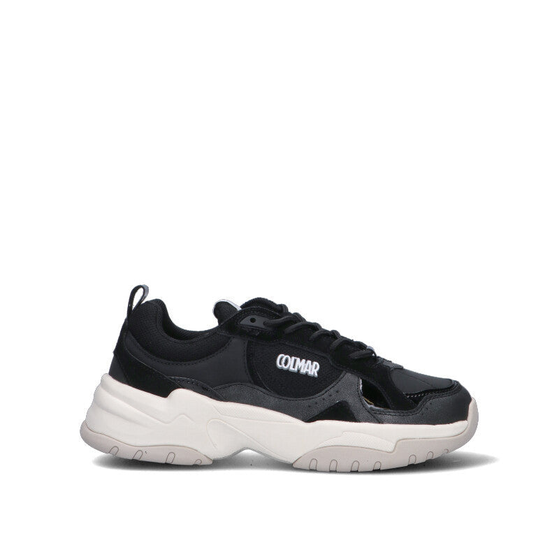 COLMAR Sneaker donna nera in suede