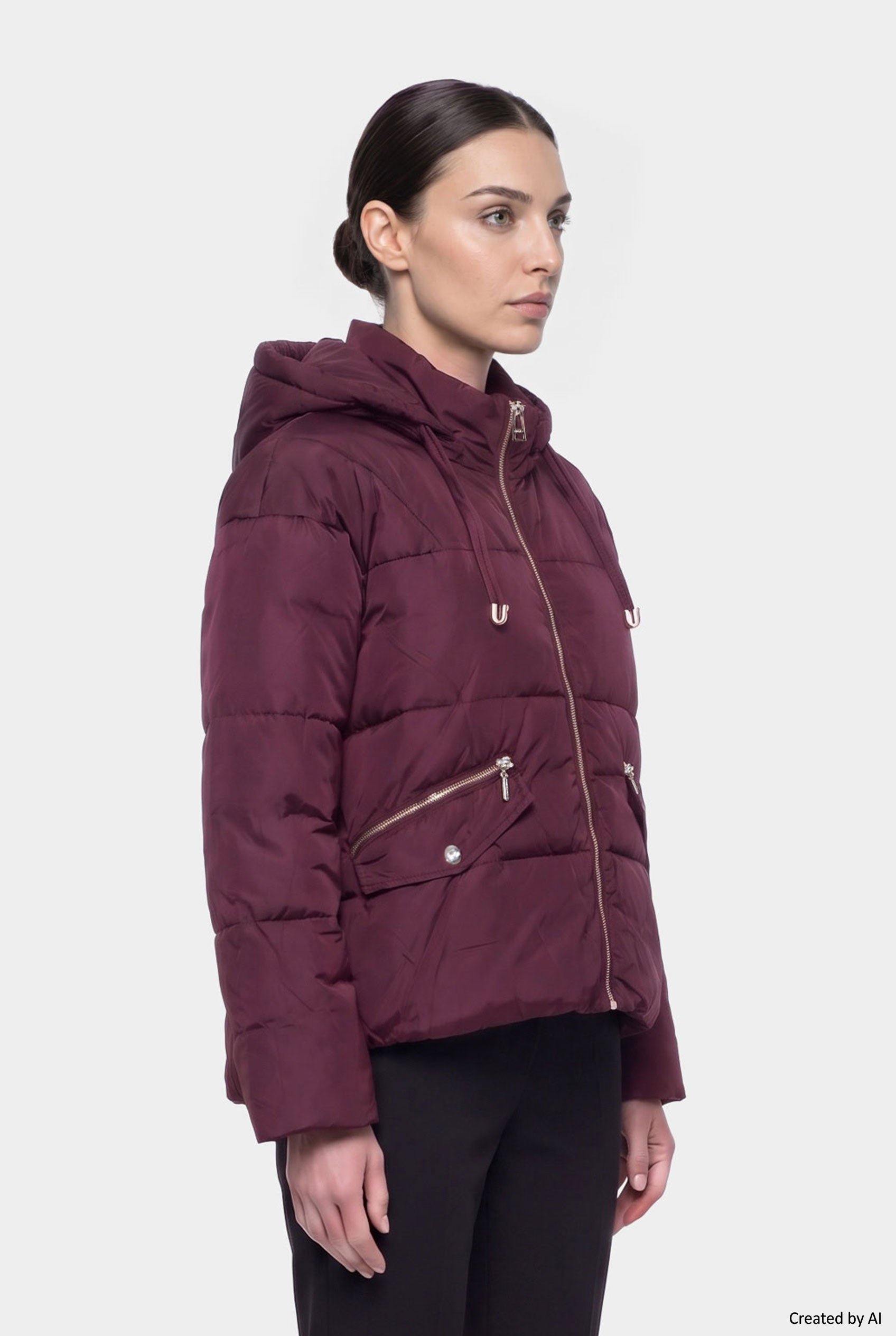 LIU JO Piumino donna bordeaux