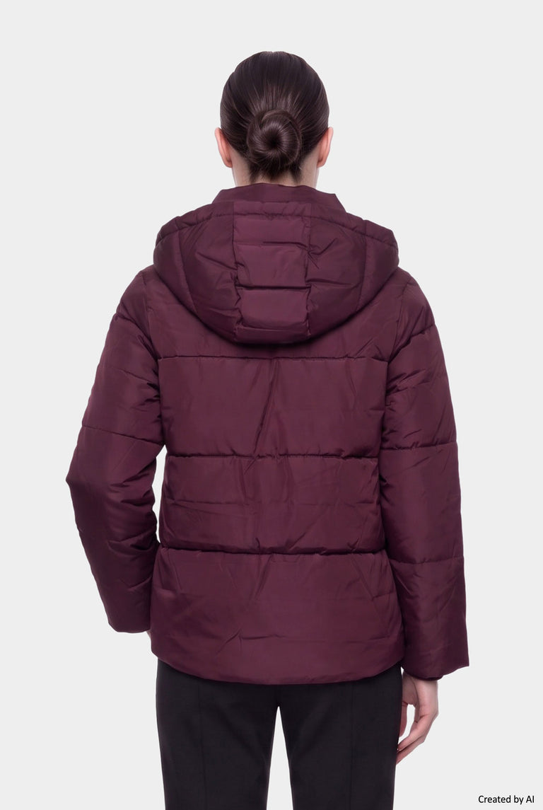 LIU JO Piumino donna bordeaux
