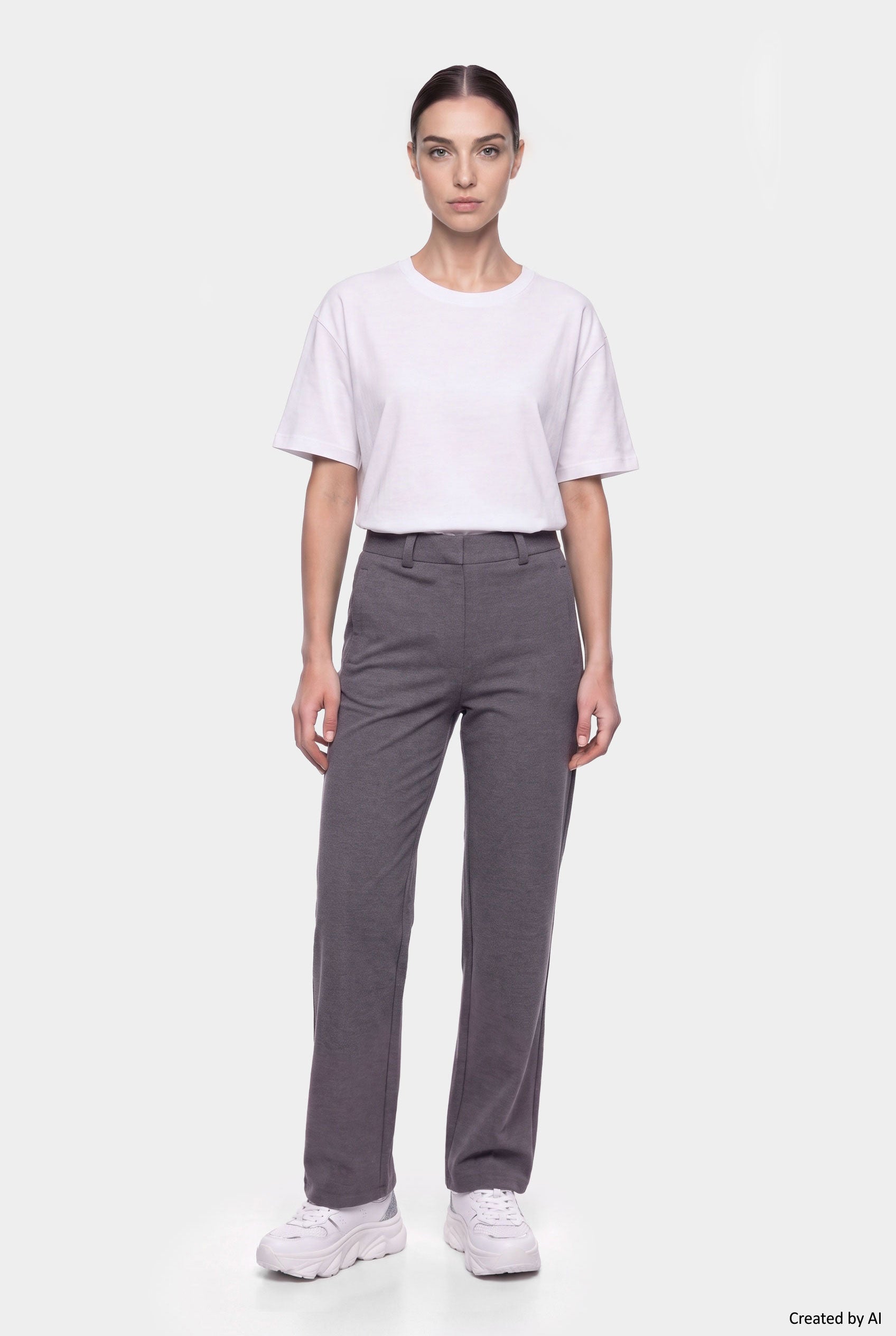 LIU JO Pantalone donna grigio