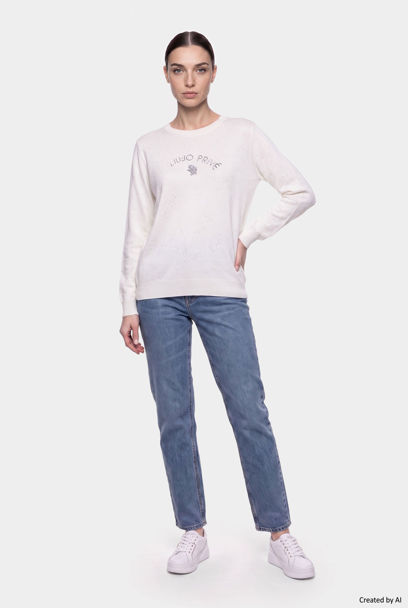 LIU JO Maglia donna bianca