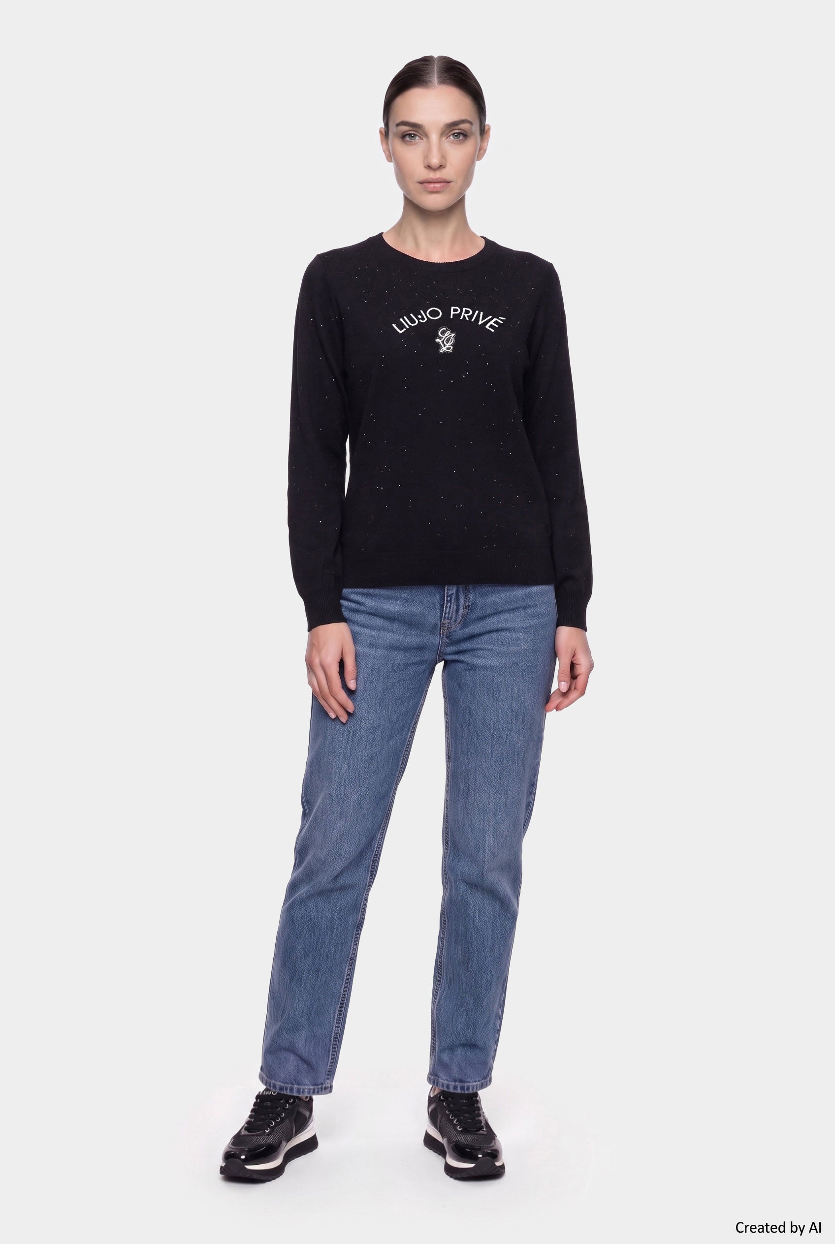 LIU JO Maglia donna nera