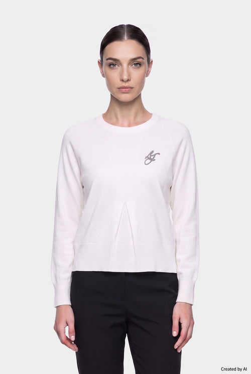 LIU JO Maglia donna bianca
