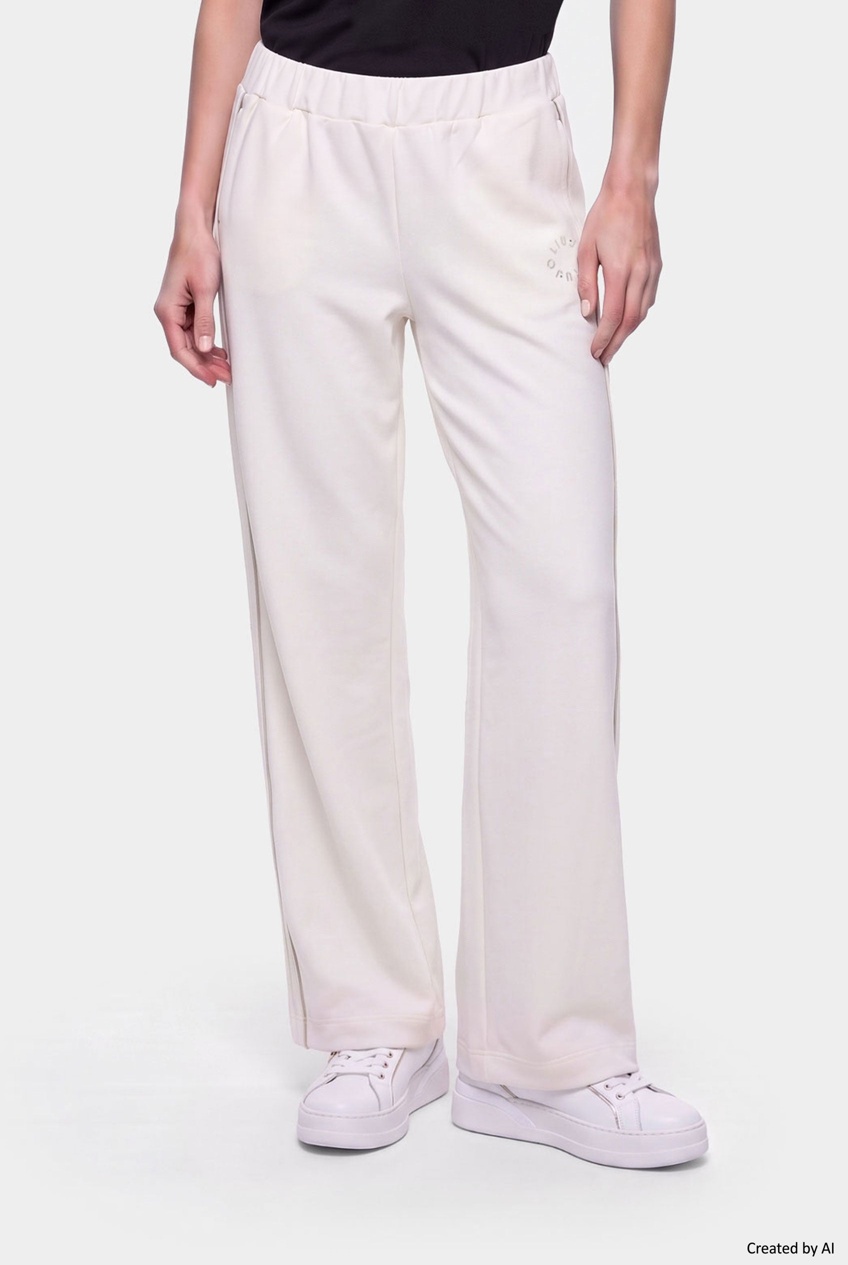 LIU JO Pantalone donna bianco