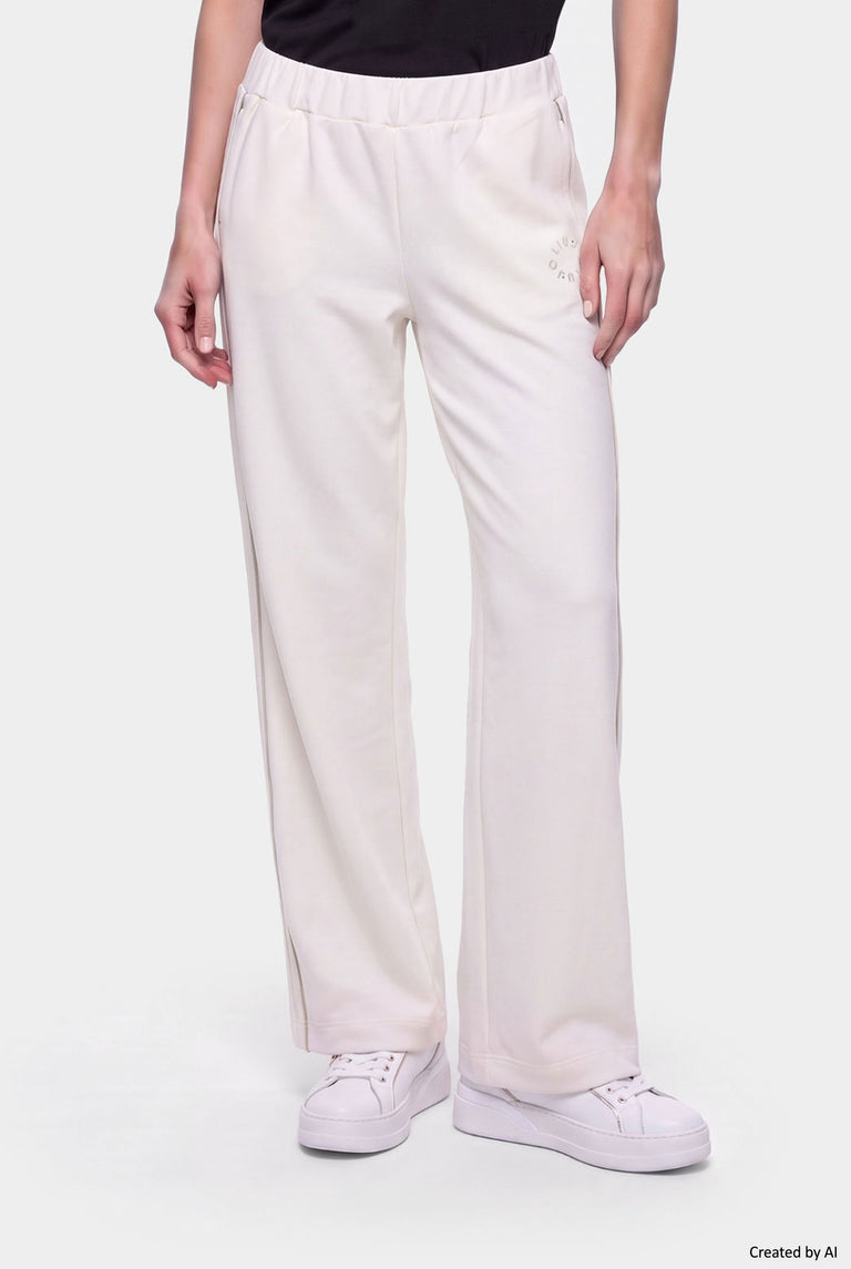 LIU JO Pantalone donna bianco