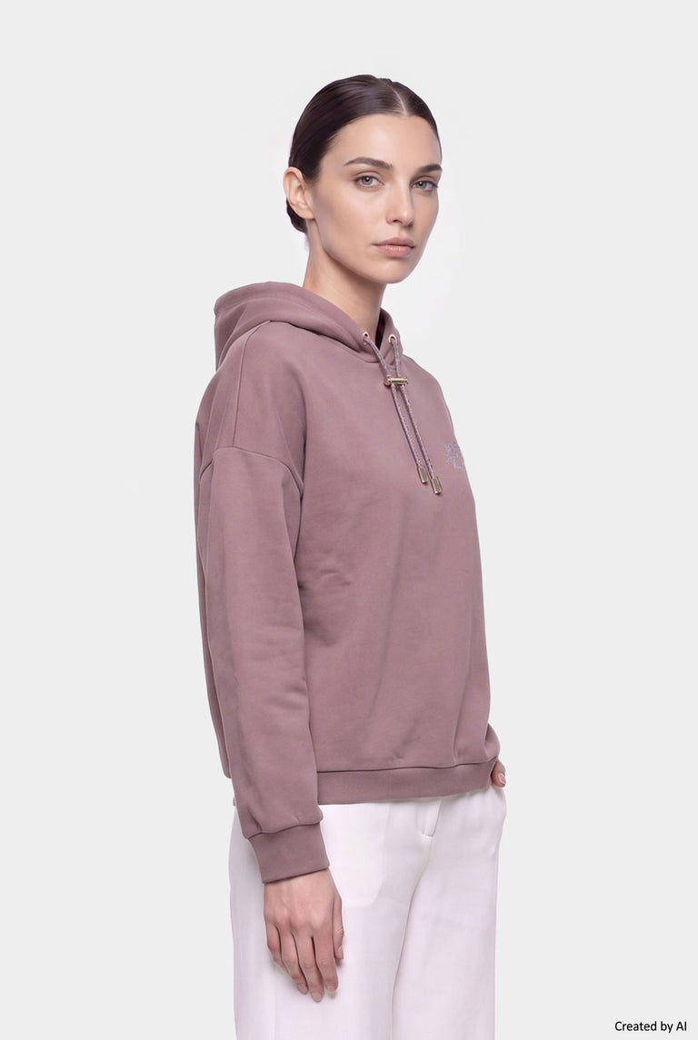 LIU JO Felpa donna taupe
