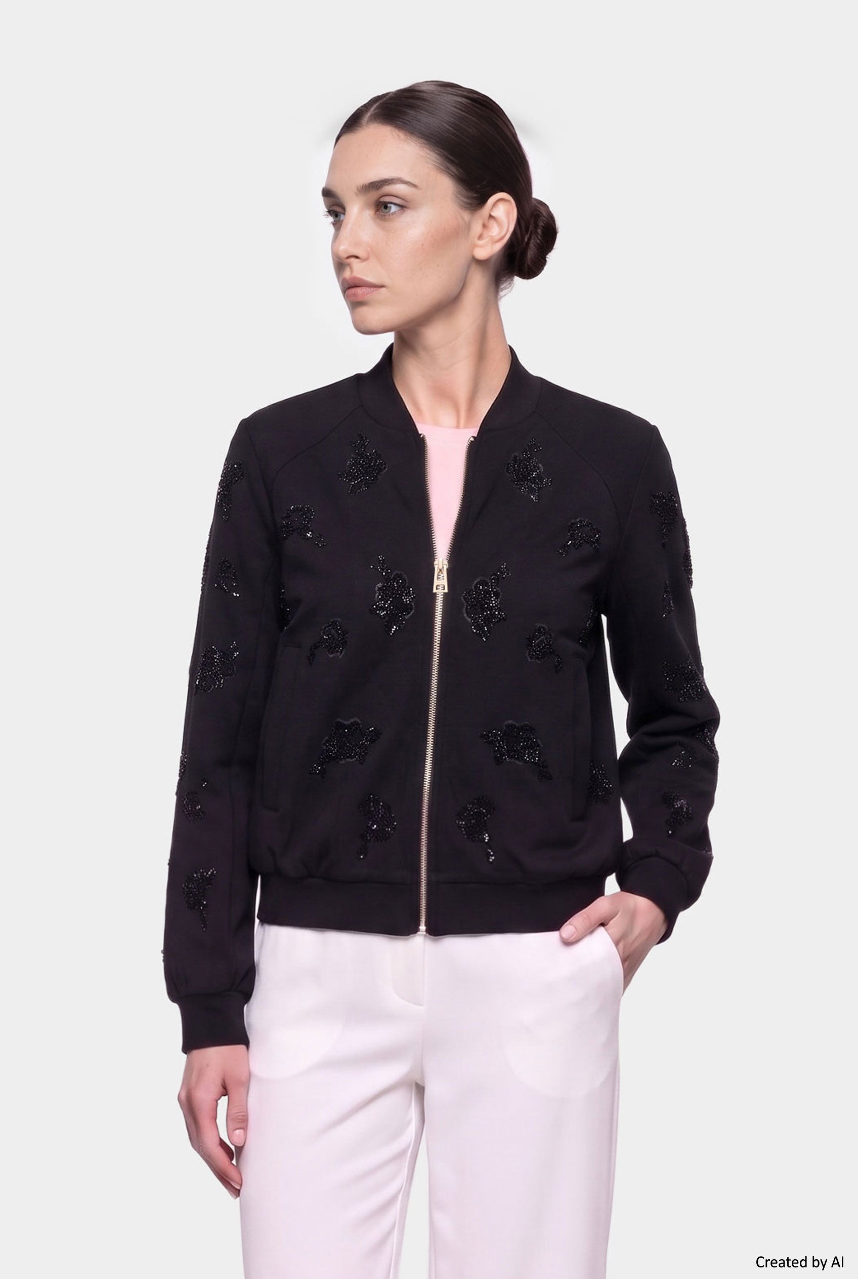 LIU JO Felpa donna nera