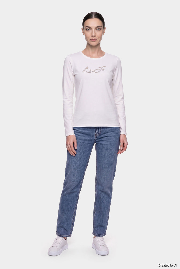 LIU JO Maglia donna bianca