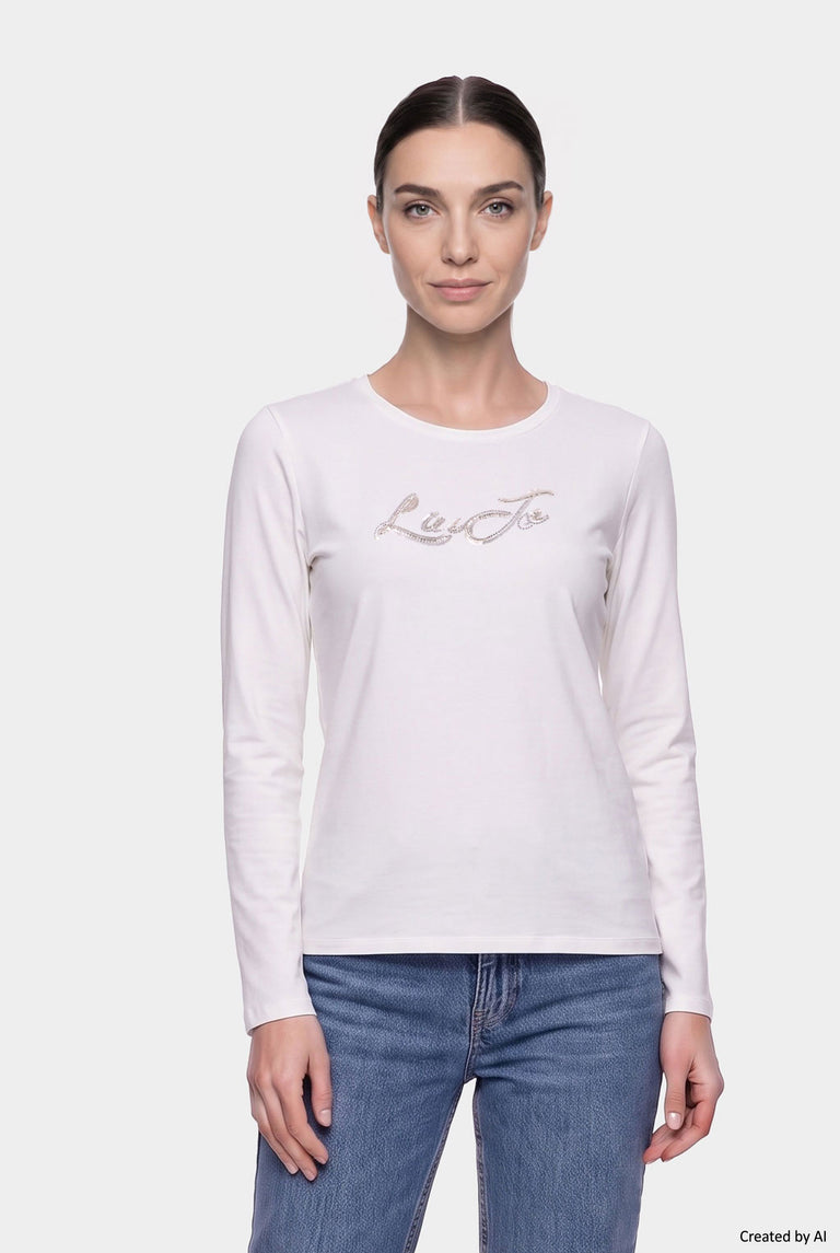 LIU JO Maglia donna bianca