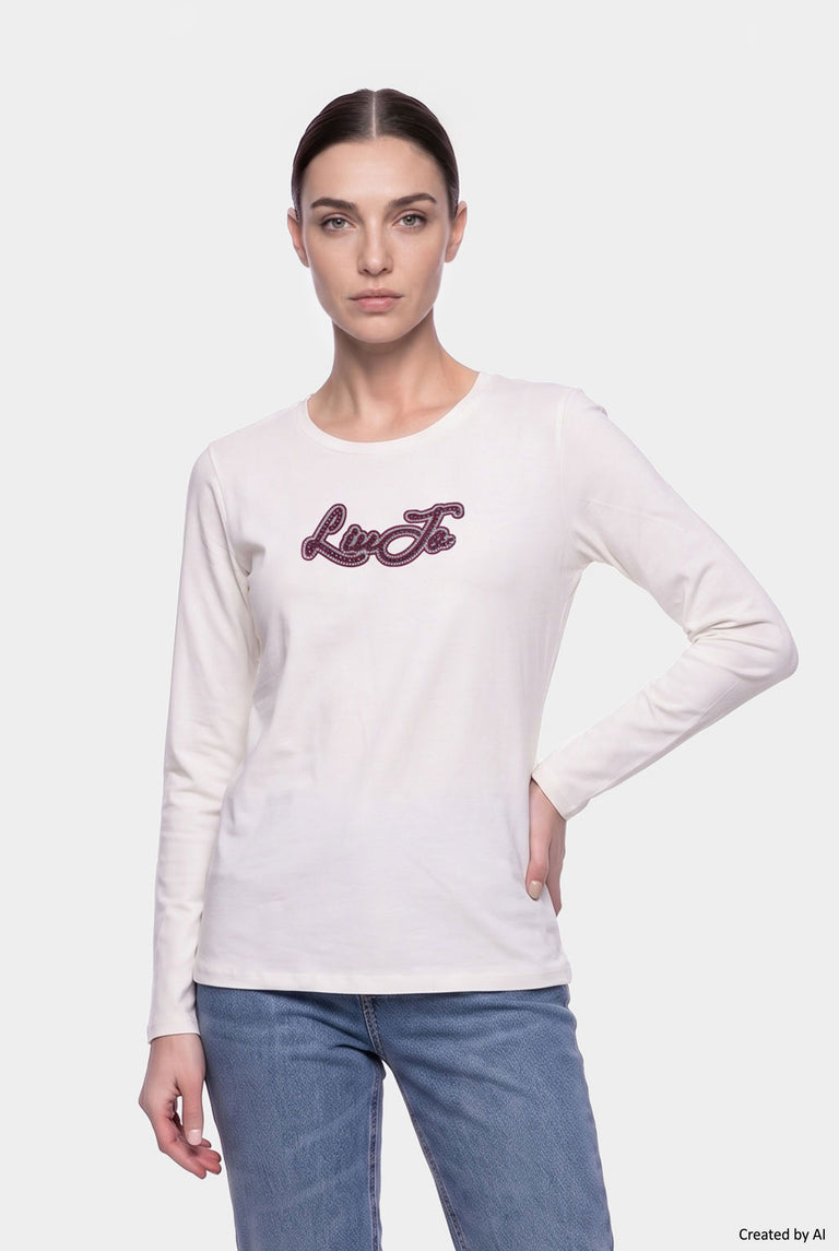 LIU JO Maglia donna bianca