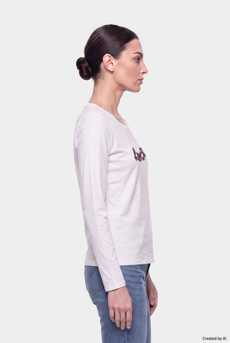 LIU JO Maglia donna bianca