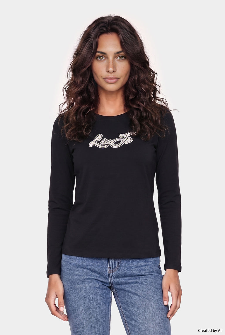 LIU JO Maglia donna nera