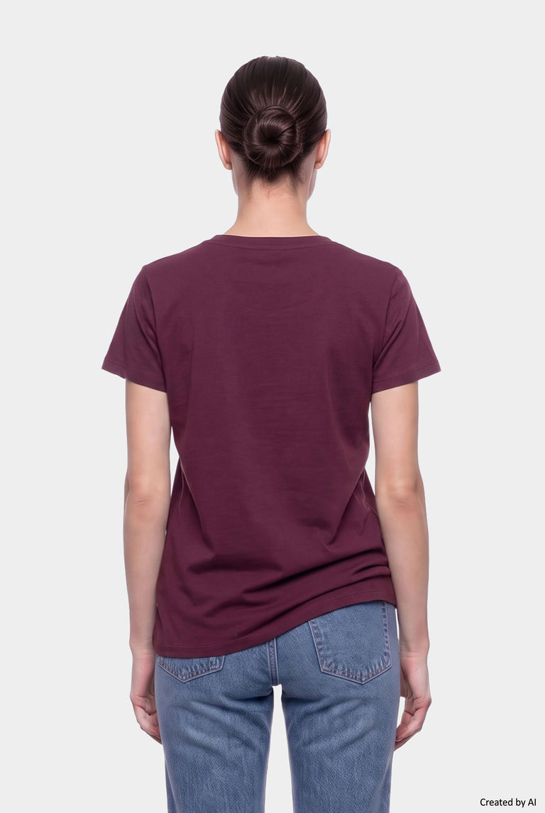 LIU JO T-shirt donna bordeaux