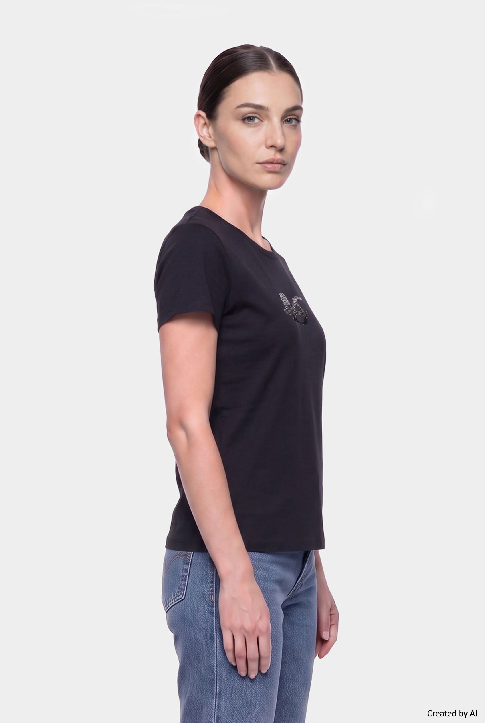 LIU JO T-shirt donna nera