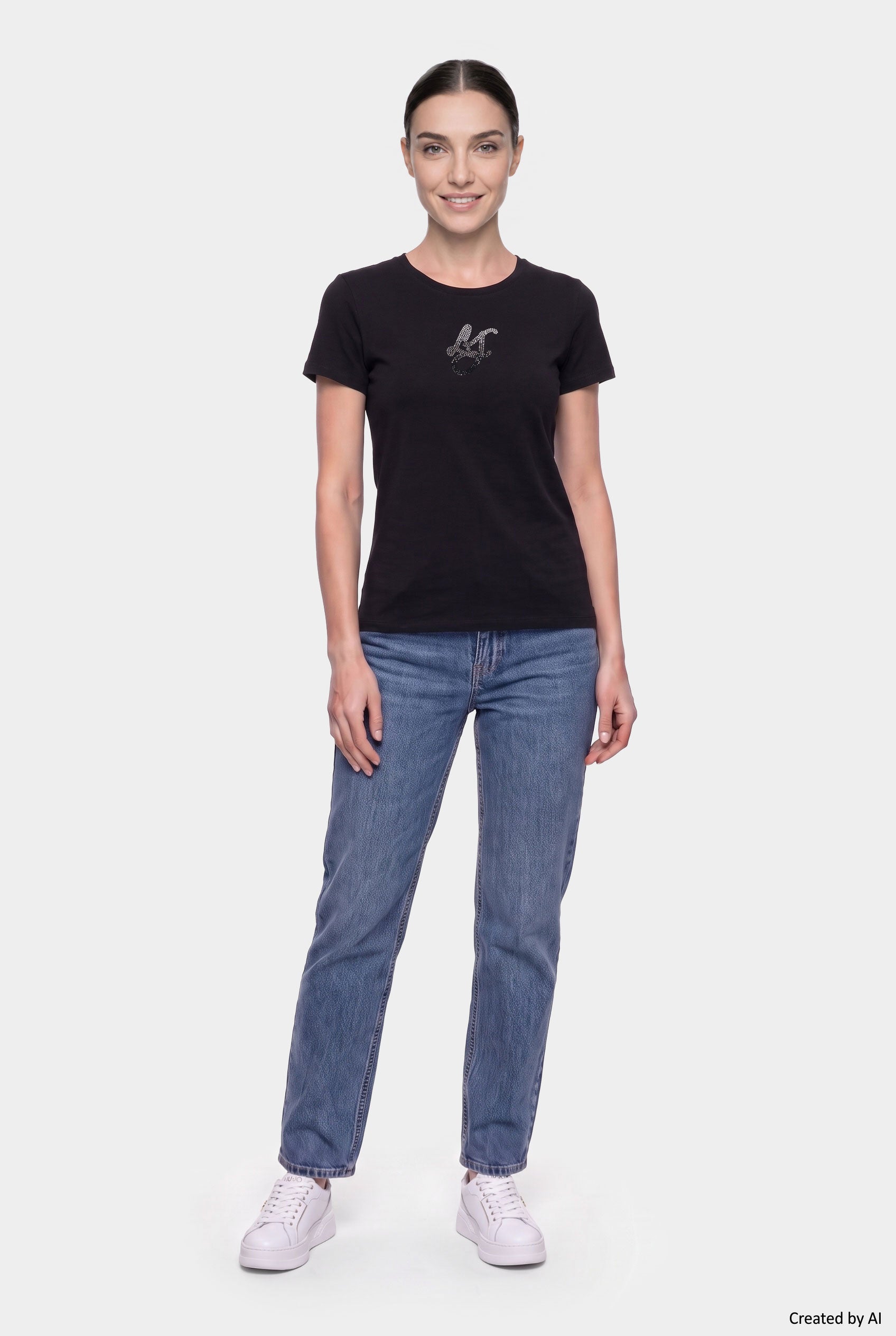 LIU JO T-shirt donna nera