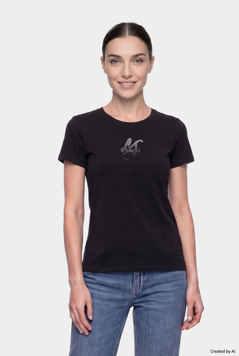 LIU JO T-shirt donna nera