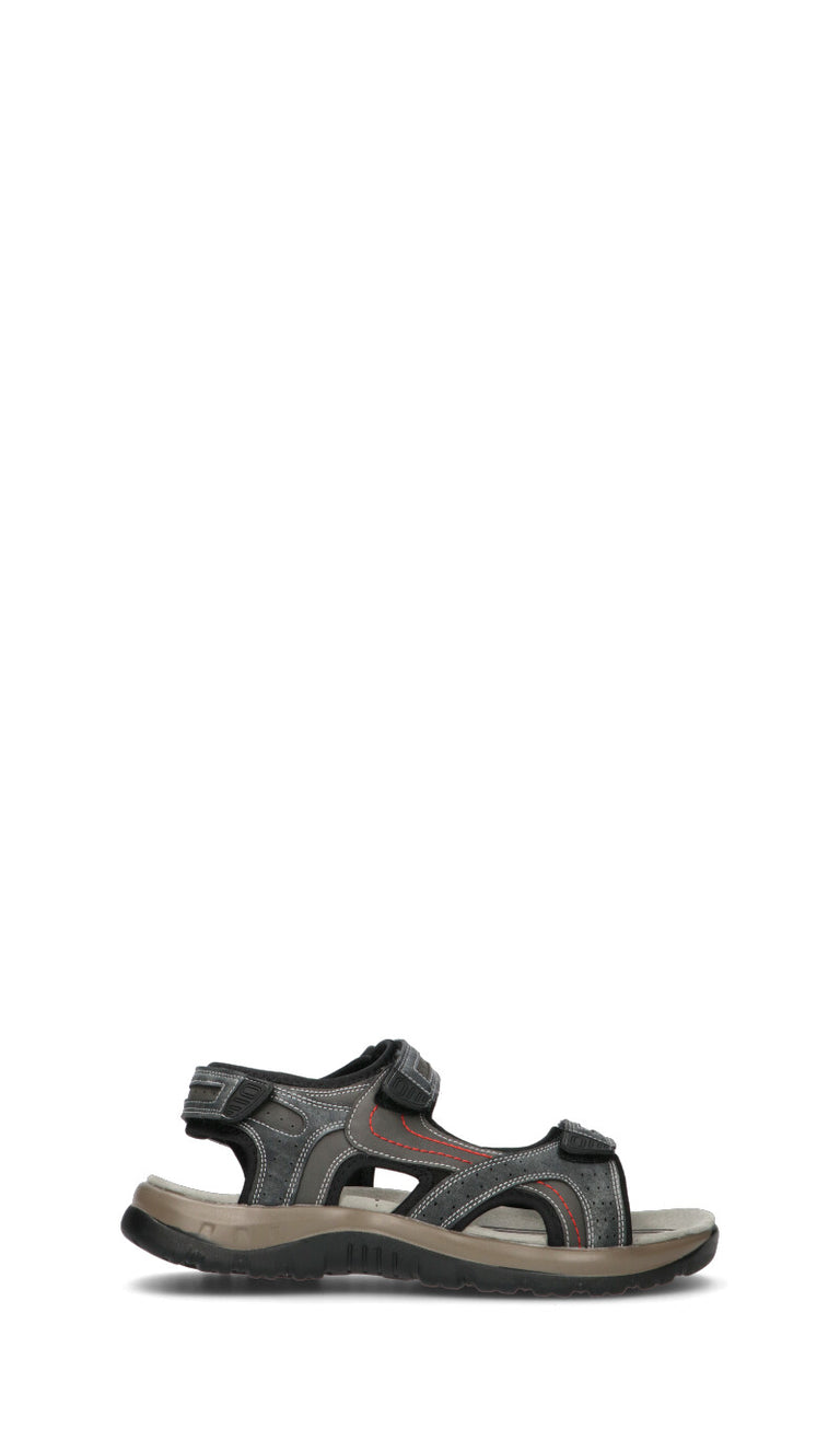 TIGLIO Sandalo uomo grigio