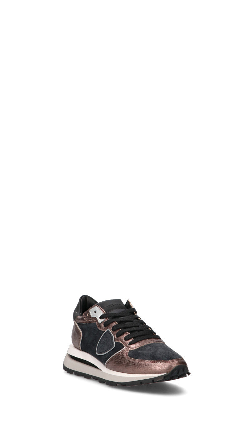 PHILIPPE MODEL Sneaker donna nera in pelle