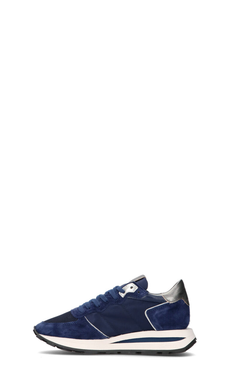 PHILIPPE MODEL Sneaker donna blu in pelle
