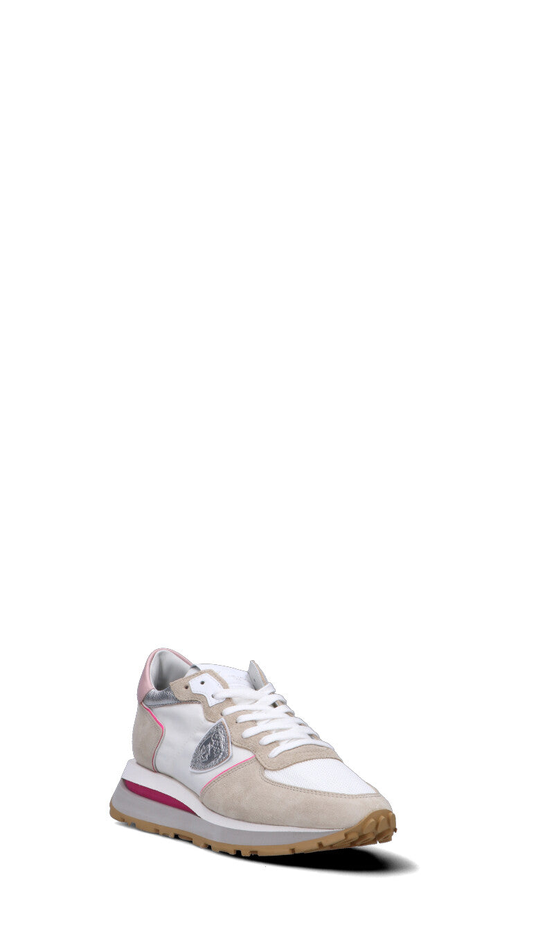 PHILIPPE MODEL Sneaker donna bianca/rosa