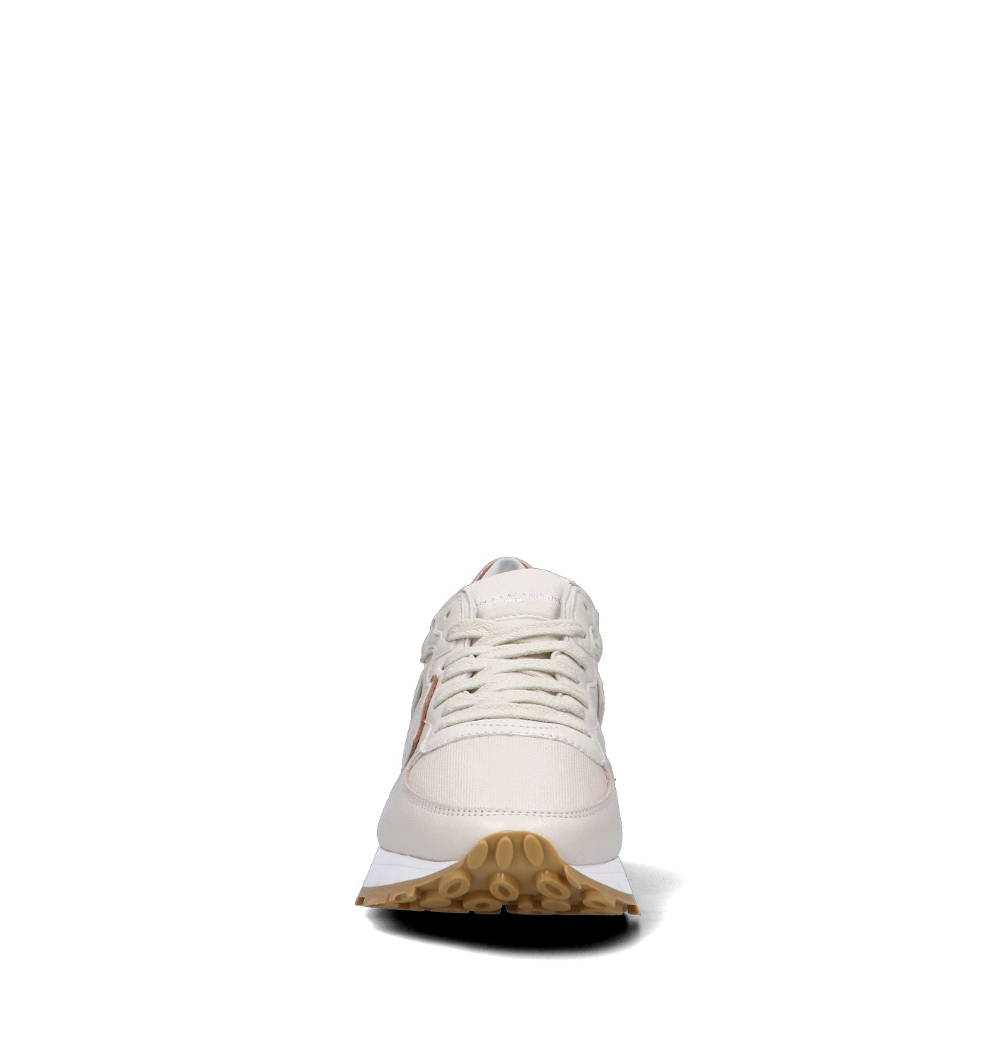 PHILIPPE MODEL Sneaker donna beige in pelle